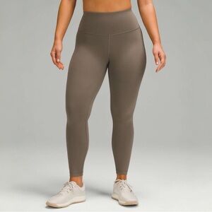 Lululemon • Wunder Train Contour Fit High-Rise Tight 25" Nomad Size 4